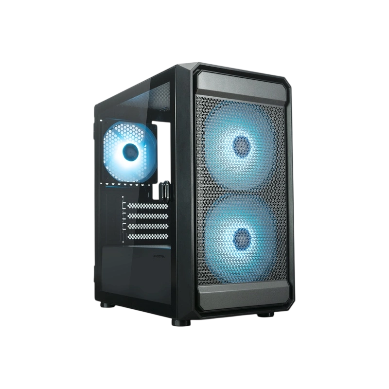 Компьютерный корпус XASTRA A303M 3ARGB-C6 TG Black (A303M-2FC14A-1FC12A-C6-D)