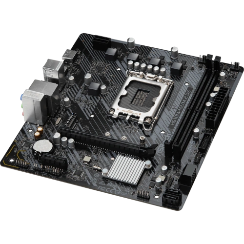 Материнская плата ASRock H610M-H2/M.2 D5 x кабель SATA, документация, задняя планка, крепеж для разъема M.2