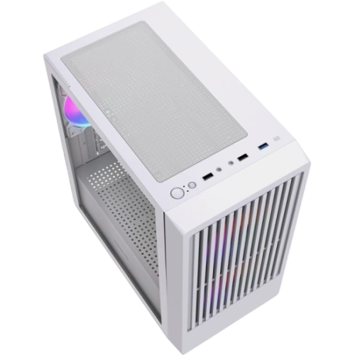 Компьютерный корпус Powercase Mistral SM07 TG ARGB White (CMMSM07W-A3)