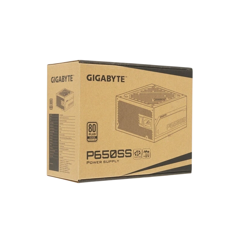 Блок питания Gigabyte 650W P650SS (GP-P650SS) документация