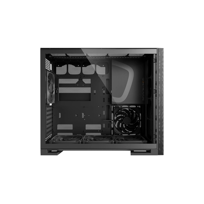 Компьютерный корпус Geometric Future Model 5 ARGB Vent Black Yellow with fans (1AM5VTBY01100)