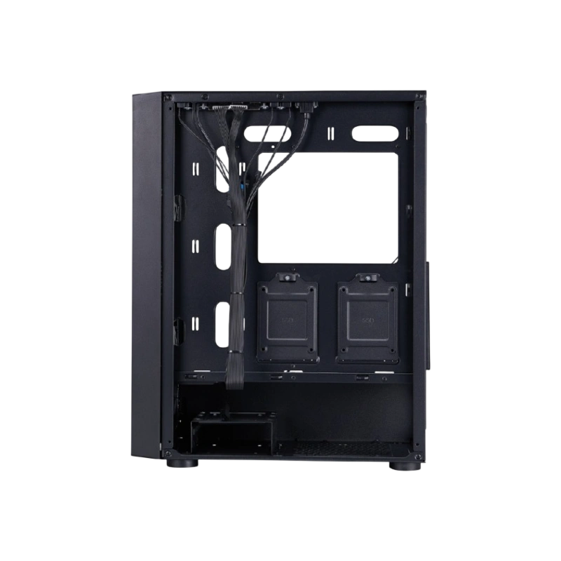 Компьютерный корпус 1STPLAYER GO6 ARGB Black (GO6-BK-4F7)