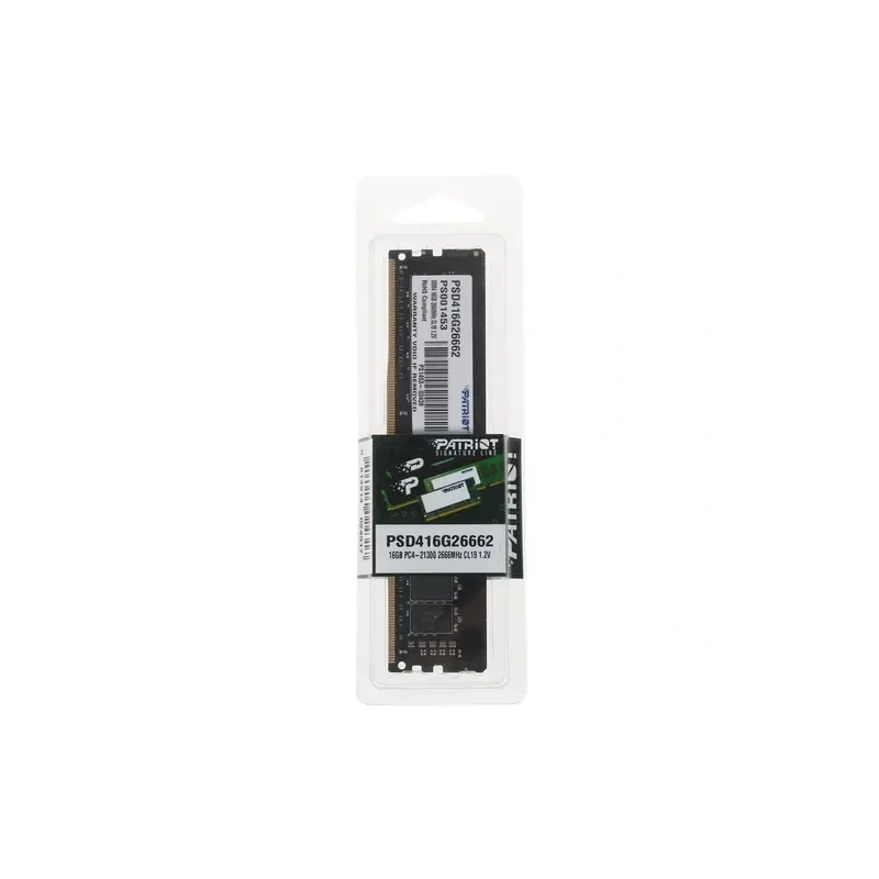 Оперативная память 16 Gb 2666 MHz PATRIOT SL (PSD416G26662)