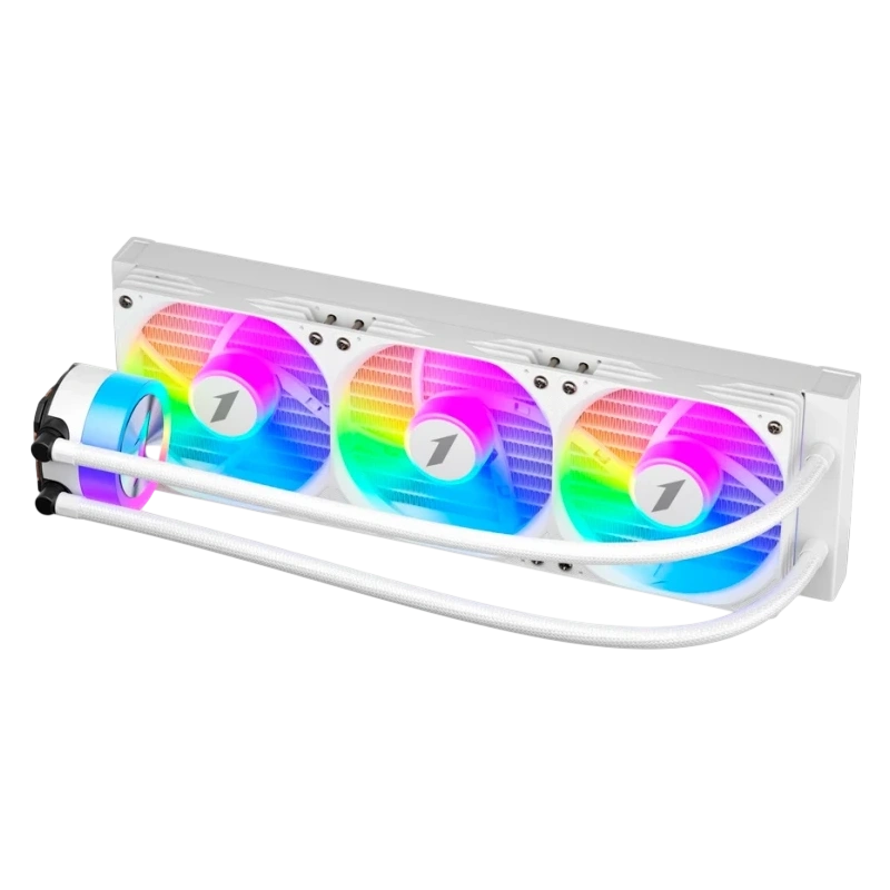 Система жидкостного охлаждения для процессора 1STPLAYER TS1 360 ARGB White (TS1-360-WH)