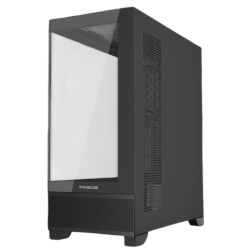 Компьютерный корпус Powercase LUMINOUS TG Black (CLB-L0)