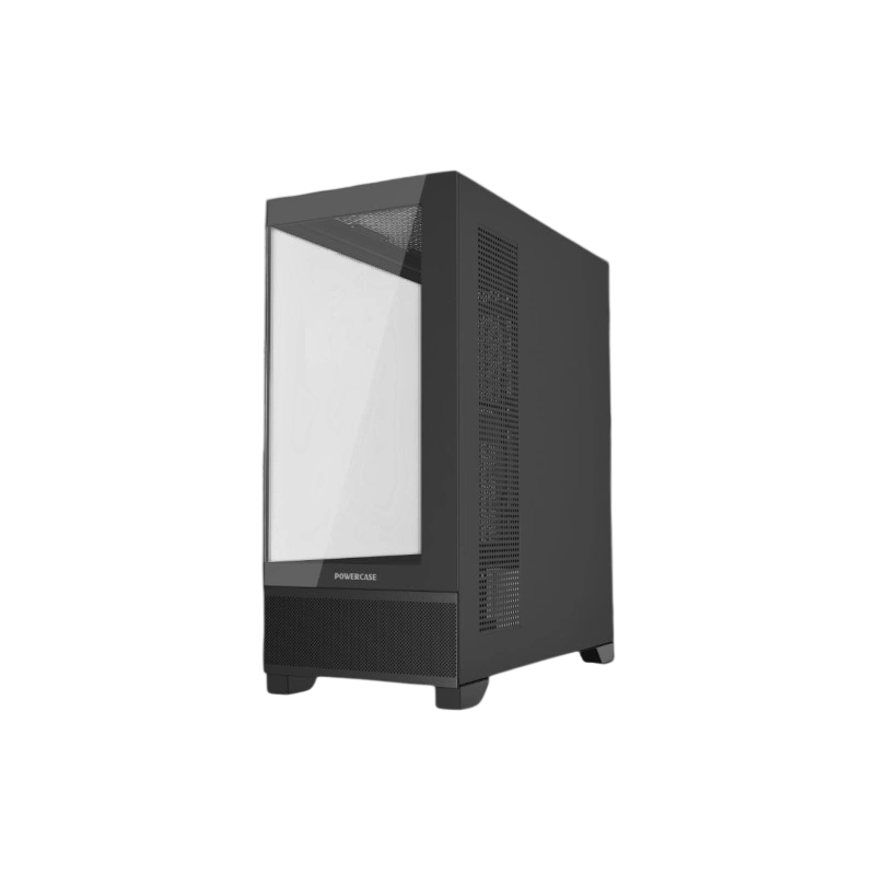 Компьютерный корпус Powercase LUMINOUS TG Black (CLB-L0)