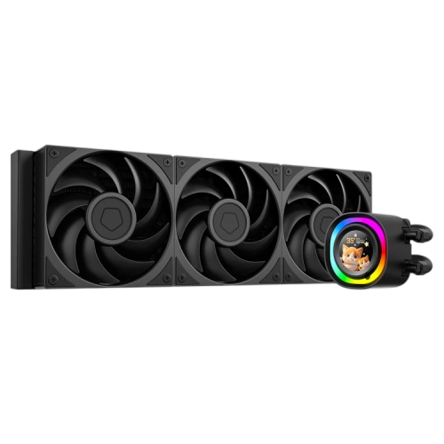 Система жидкостного охлаждения для процессора ID-COOLING FX360 LCD PE ARGB Black