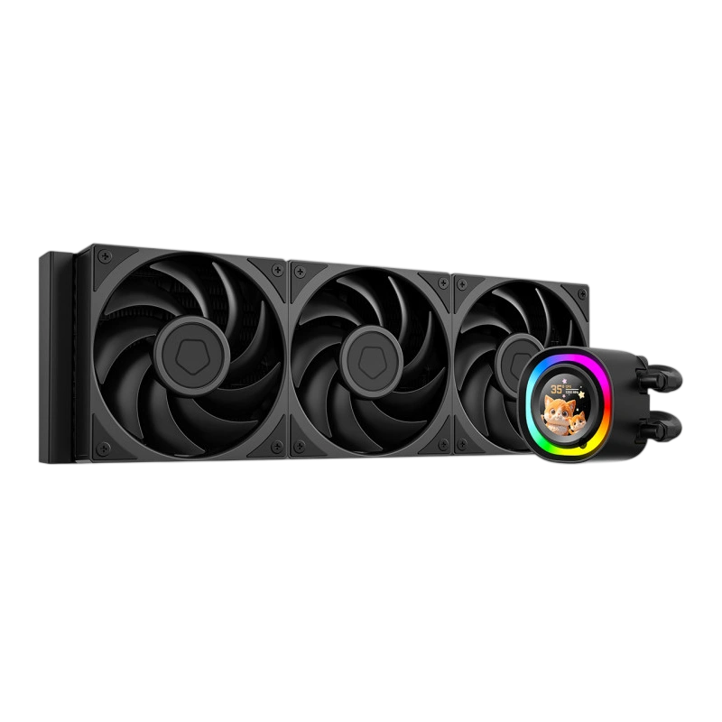 Система жидкостного охлаждения для процессора ID-COOLING FX360 LCD PE ARGB Black