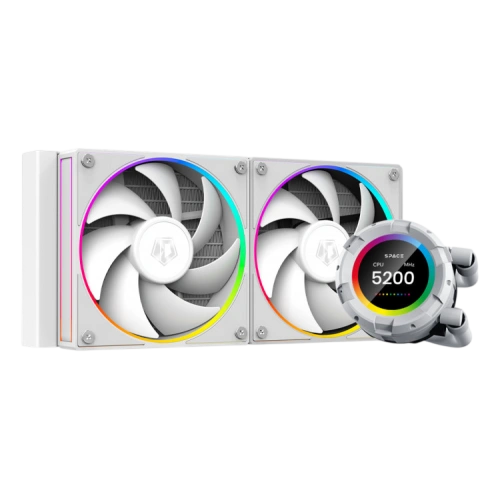 Система жидкостного охлаждения для процессора ID-COOLING SL240 White PWM