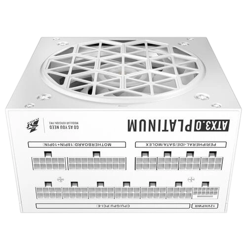 Блок питания 1STPLAYER 1300W NGDP Platinum White (HA-1300BA3-WH) 16 Pin (PCIe 5.0 Connector Cable Details)