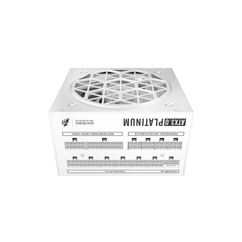 Блок питания 1STPLAYER 1300W NGDP Platinum White (HA-1300BA3-WH) 16 Pin (PCIe 5.0 Connector Cable Details)