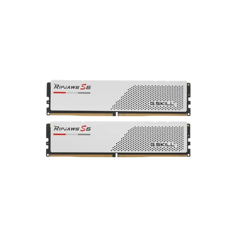 Оперативная память 32 Gb 6000 MHz G.Skill RIPJAWS S5 White (F5-6000J3238F16GX2-RS5W)