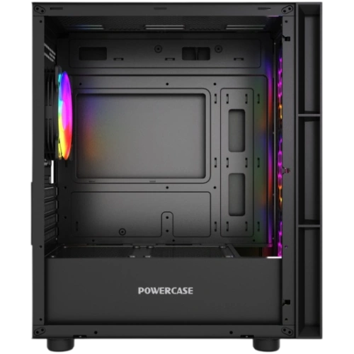 Компьютерный корпус Powercase Mistral Micro EM17 ARGB Black (CMMEM17B-A4)