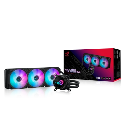 Система жидкостного охлаждения для процессора ASUS ROG STRIX LC III 360 ARGB (90RC00T1-M0UAY0)