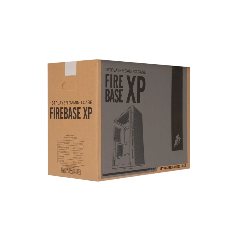 Компьютерный корпус 1STPLAYER FIREBASE XP LED White (XP-WH-4F1-W)