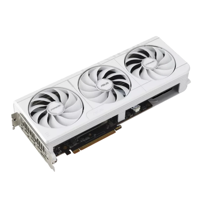 Видеокарта ASUS (PRIME-RX9070XT-O16G-WHITE) Radeon RX 9070 XT 16GB PRIME OC WHITE (90YV0L75-M0NA00)