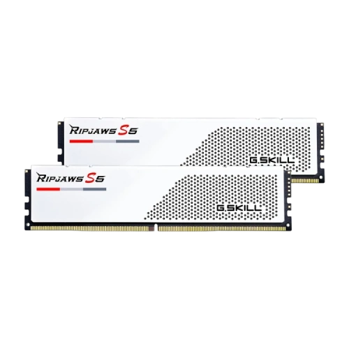 Оперативная память 64 Gb 6000 MHz G.Skill RIPJAWS S5 White (F5-6000J3040G32GX2-RS5W)