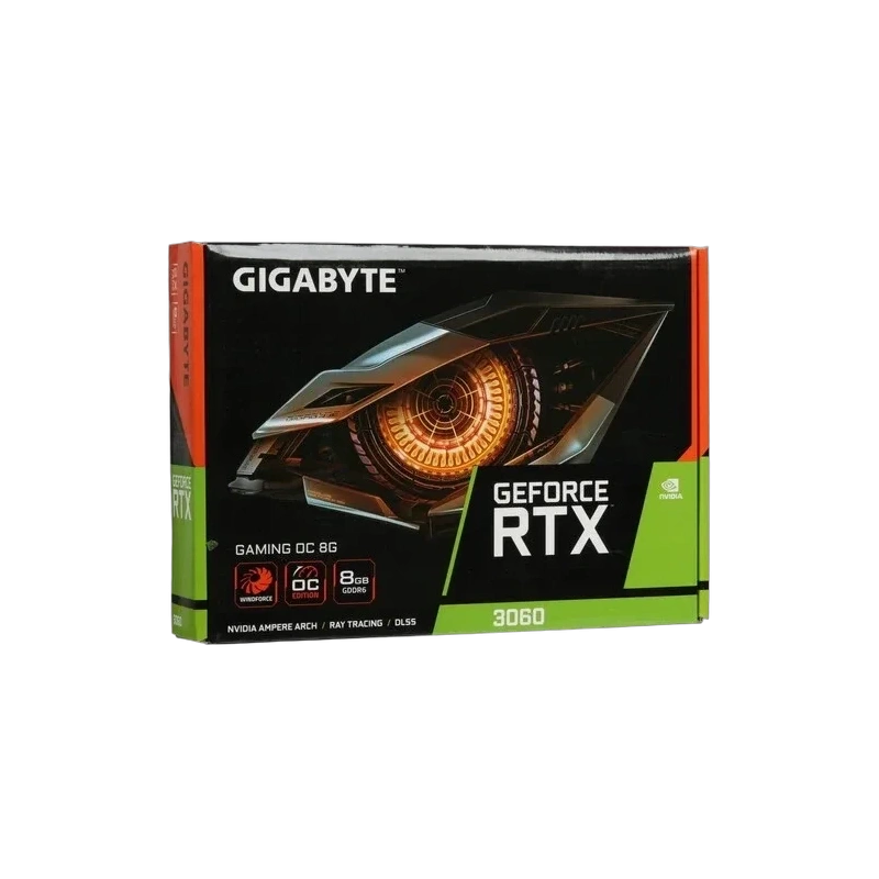 Видеокарта Gigabyte (GV-N3060GAMING OC-8GD 2.0) GeForce RTX 3060 8GB GAMING 8GD OC 2.0