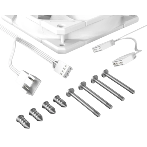 Вентилятор для корпуса ID-COOLING TF-12025-PRO ARGB REVERSE WHITE