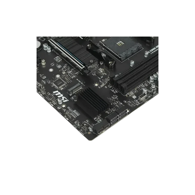 Материнская плата MSI B550M PRO-VDH 2 x кабель SATA, документация, задняя планка