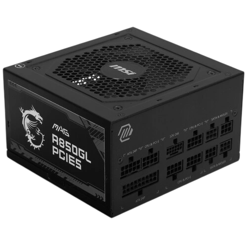 Блок питания MSI 850W MAG A850GL (306-7ZP8A11-CE0) 16 Pin (PCIe 5.0 Connector Cable Details)