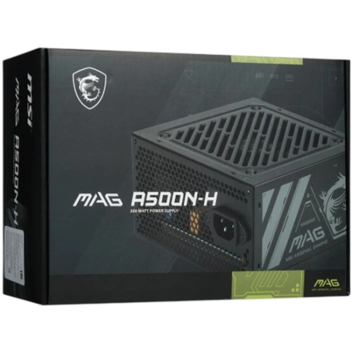 Блок питания MSI 500W MAG A500N-H (306-7ZPGX11-HH9)