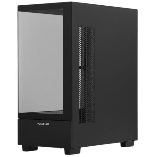 Компьютерный корпус Powercase VISION Micro M TG Black (CVMMB-L0)