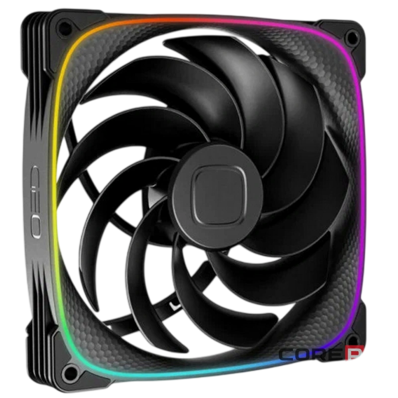 Вентилятор для корпуса Geometric Future Squama 2503B 5V ARGB Black (1F2503B112001) (GF_SQM-2503B-SP)