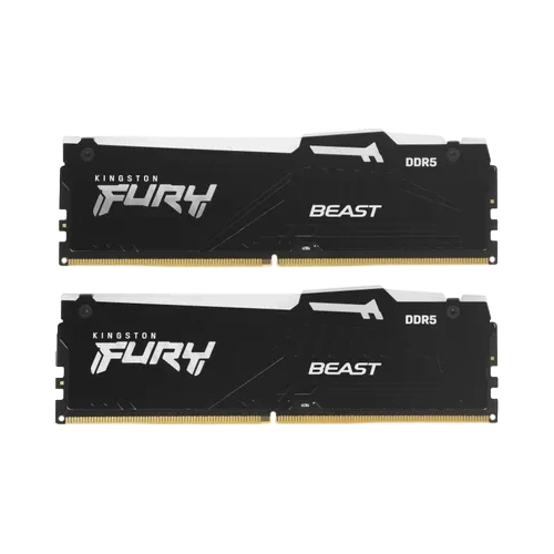 Оперативная память 32 Gb 6400 MHz Kingston FURY Beast RGB Black (KF564C32BBEAK2-32)