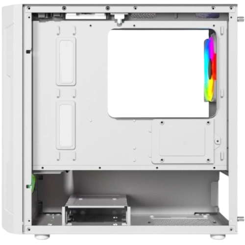 Компьютерный корпус Powercase Mistral Micro D3W TG ARGB PWM White (CMMDW-A3)