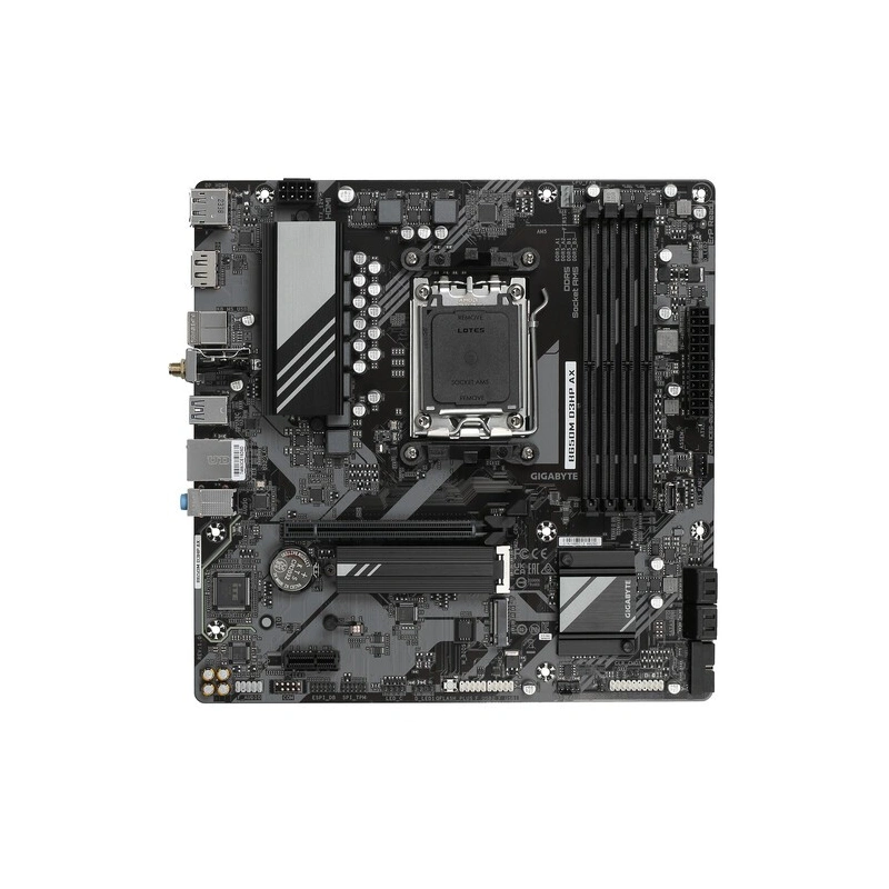Материнская плата Gigabyte B650M D3HP AX антенна Wi-Fi, документация, задняя планка, кабель SATA