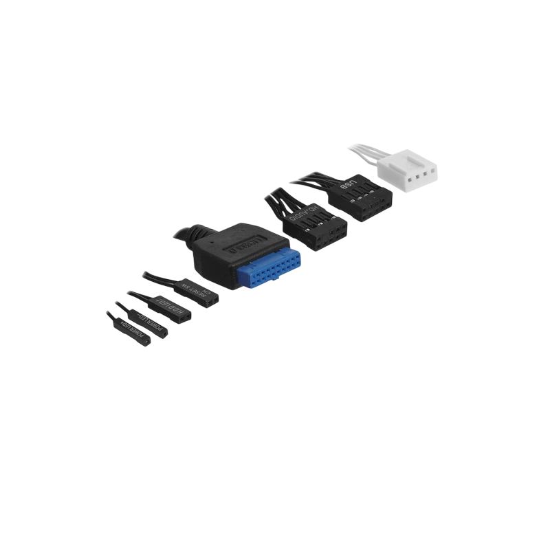 Компьютерный корпус 1STPLAYER FIREBASE XP LED White (XP-WH-4F1-W)