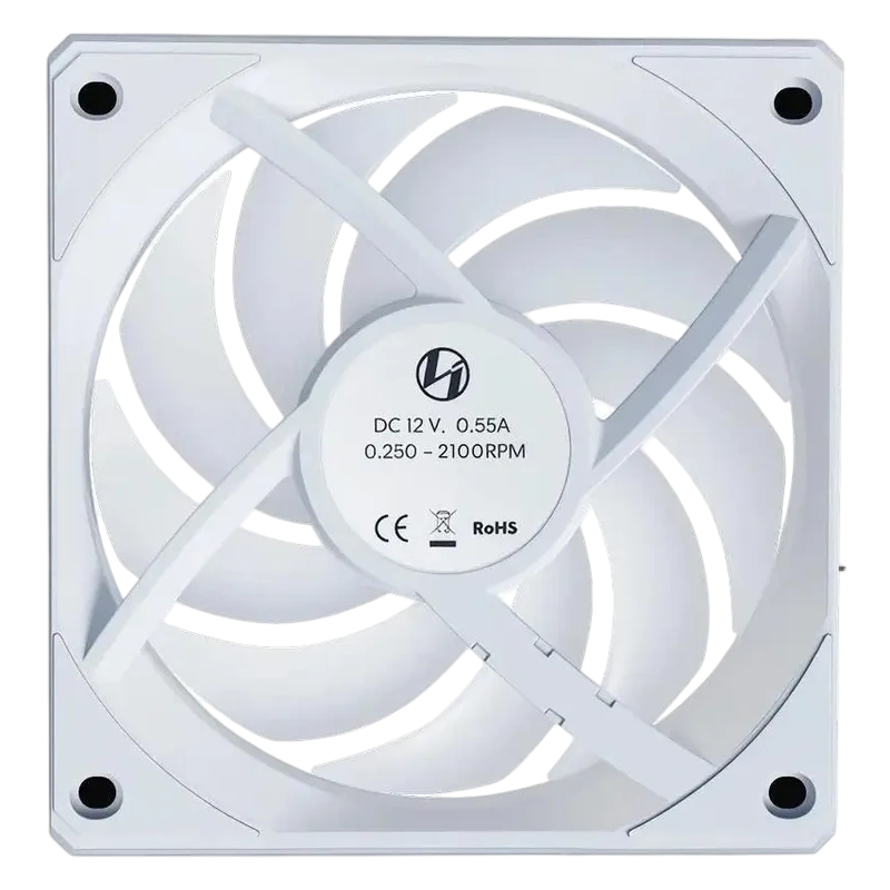 Вентилятор для корпуса Lian Li UNI FAN CL WIRELESS 120 Reverse Blade 12RCL1W1W ARGB White (G99.12RCL1W1W.R0)