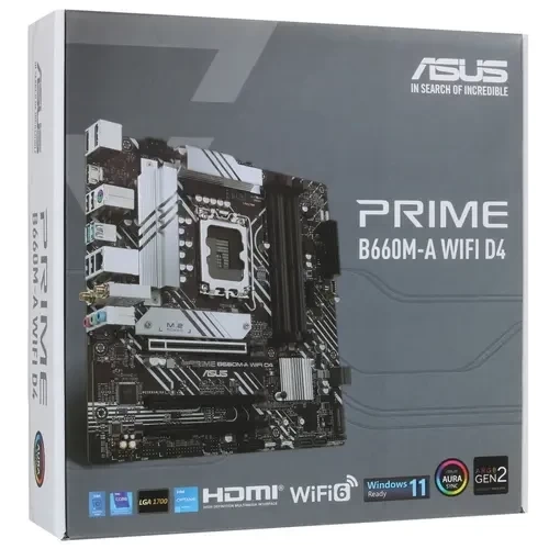 Материнская плата ASUS PRIME B760M-A WIFI D4 (90MB1CX0-M1EAY0)