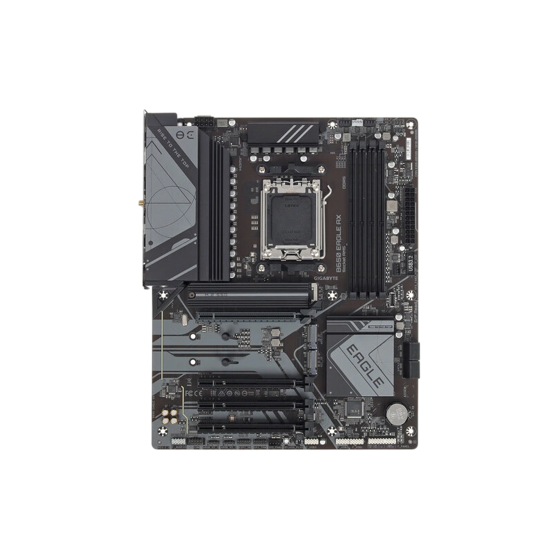 Материнская плата Gigabyte B650 EAGLE AX 2 x кабель SATA, антенна Wi-Fi, документация