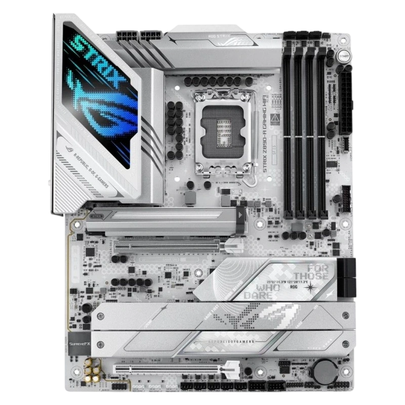 Материнская плата ASUS ROG STRIX Z890-A GAMING WIFI (90MB1I90-M0EAY0) 2 x кабель SATA, антенна WiFi, брелок, документация, комплект наклеек, стяжки для кабелей