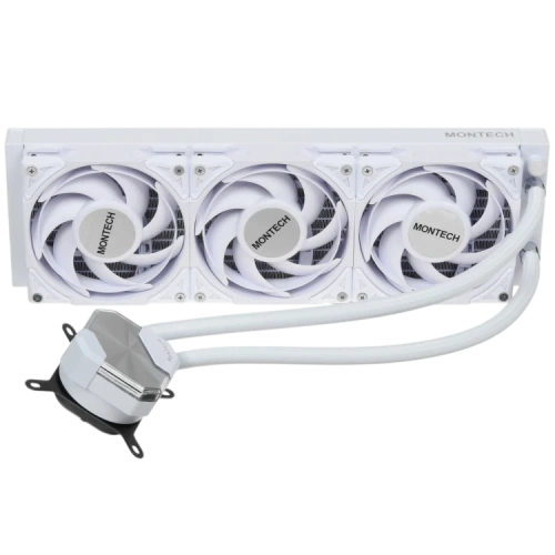 Система жидкостного охлаждения для процессора Montech HYPERFLOW SILENT 360 (W) White