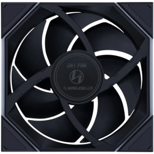 Вентилятор для корпуса Lian Li UNI FAN TL WIRELESS LCD 140 Reverse Blade 14RTLLCD1W1B Black (G99.14RTLLCD1W1B.R0)