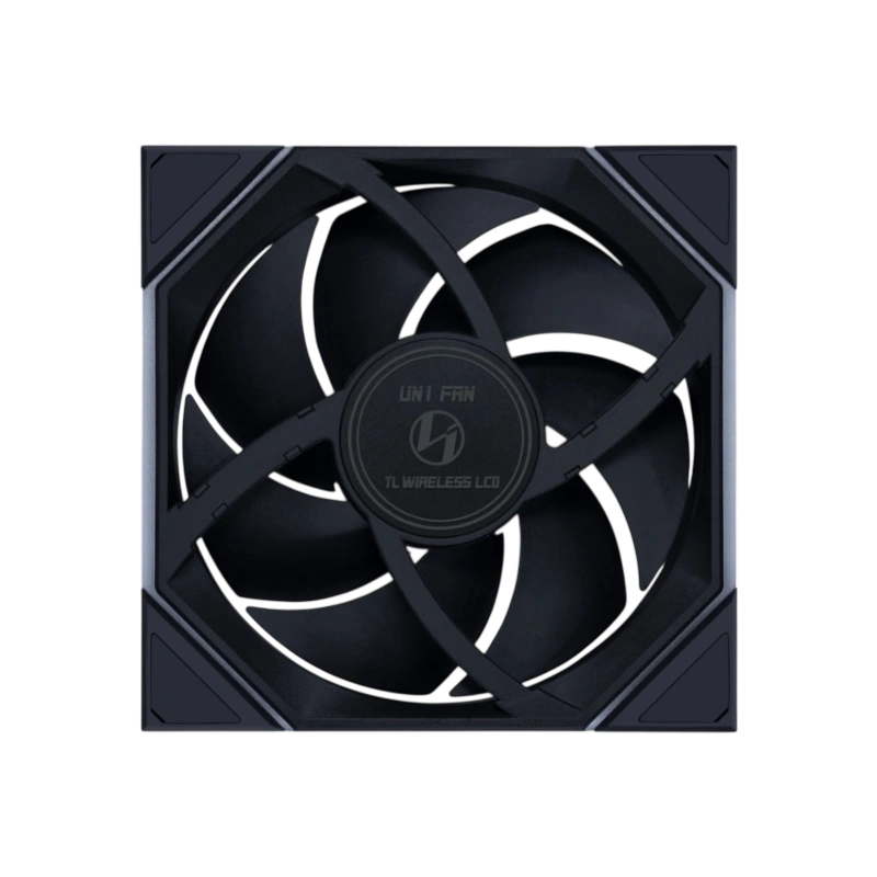 Вентилятор для корпуса Lian Li UNI FAN TL WIRELESS LCD 140 Reverse Blade 14RTLLCD1W1B Black (G99.14RTLLCD1W1B.R0)
