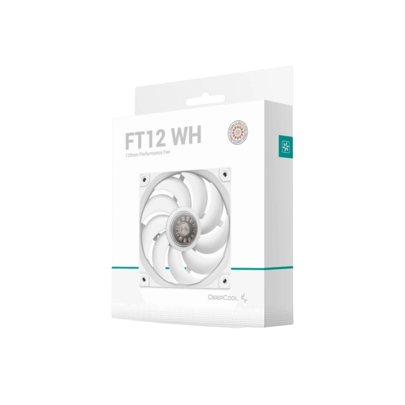 Вентилятор для корпуса Deepcool FT12 WH LED White