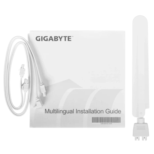 Материнская плата Gigabyte B850M EAGLE WIFI6E ICE антенна Wi-Fi, документация