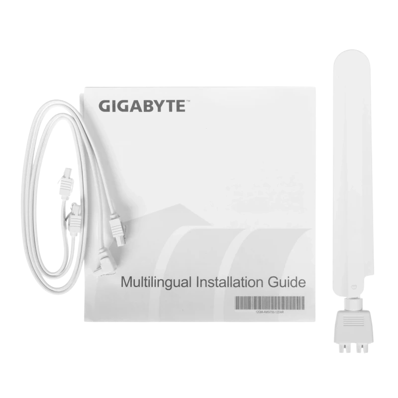 Материнская плата Gigabyte B850M EAGLE WIFI6E ICE антенна Wi-Fi, документация