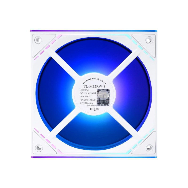 Вентилятор для корпуса Thermalright TL-M12RW-S Reverse ARGB White (TRTLM12RWS)