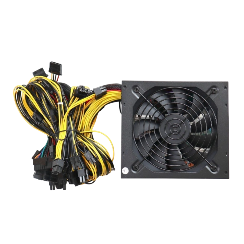 Блок питания ZUMAX 1850W (ZU-1850W) с кабелем питания документация