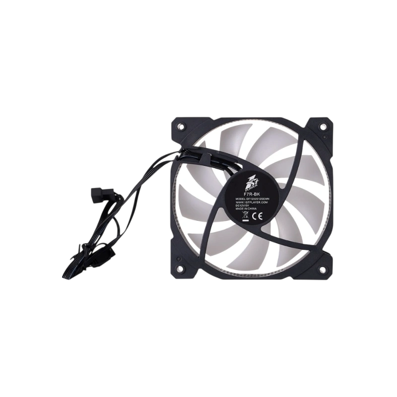 Вентилятор для корпуса 1STPLAYER F7R Reverse ARGB Black (F7R-BK)