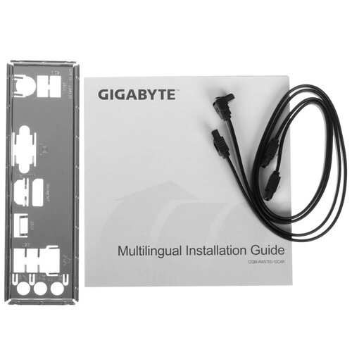 Материнская плата Gigabyte B760M D3HP DDR4 документация, задняя планка