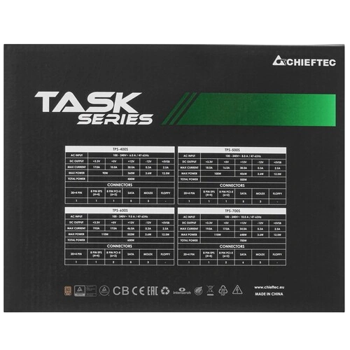 Блок питания Chieftec 700W TASK (TPS-700S)