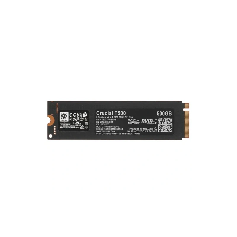 Твердотельный накопитель CRUCIAL 500 Gb T500 (CT500T500SSD8) BOX