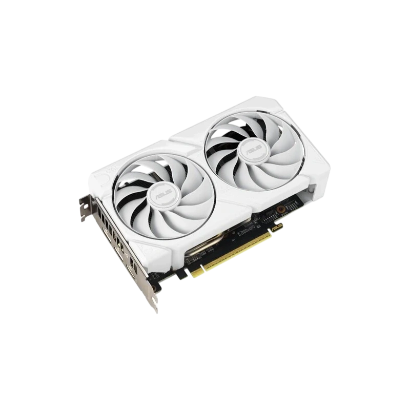 Видеокарта ASUS (DUAL-RX9060XT-16G-WHITE) Radeon RX 9060 XT 16GB DUAL WHITE (90YV0LG3-M0NA00)