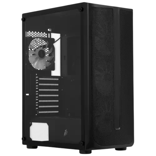 Компьютерный корпус 1STPLAYER FIREBASE X4 Black (X4-BK-4F1)